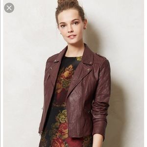 Anthropologie Sanctuary (real) leather jacket